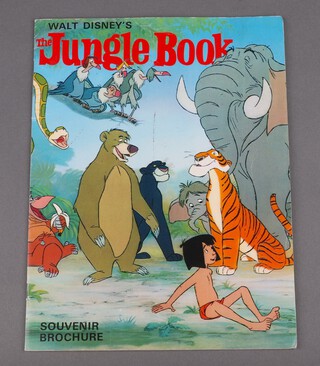 A 1967 Walt Disney Jungle Book souvenir brochure