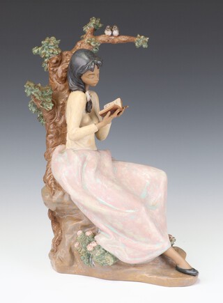 A Lladro Gres figure "Afternoon Verse" no. 2231 37cm 