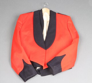 Gieves and Hawkes, a Lifeguard's Colonels mess kit named E J Moy 23/03/79 together with an associated black waistcoat 