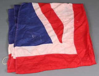 A stitched Union flag 54cm 
