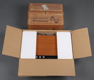 Armstrong Hi-Fi, an Armstrong model 626 receiver, boxed with original packaging together with an Armstrong 521 amplifier, boxed and with original packaging 