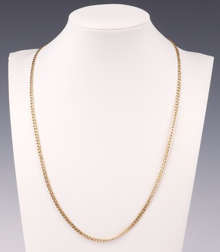 An 18ct yellow gold necklace, 46cm, 11.4 grams 