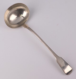 A George III silver Old English pattern ladle, London 1811, 208 grams 