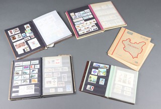 An album of Polskich (Czech Republic) mint and used stamps 1919 and later, together with 4 stock books 