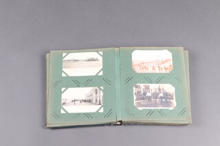 An album of coloured and black and white postcards, France, UK, Brighton approx. 220 
