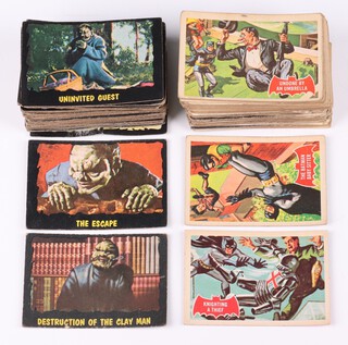 A&BC trade / gum cards, a complete set of the Outer Limits (50) together with a large collection of Batman