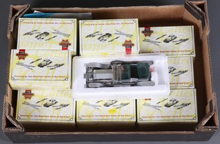 12 Corgi collectables die cast model vehicles, all boxed and a Franklin Mint Rolls Royce Silver Ghost (unboxed) 
