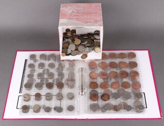 A quantity of various world coinage