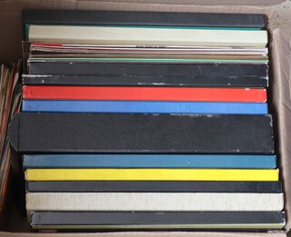 A large collection of vinyl and shellac classical LP's album records 