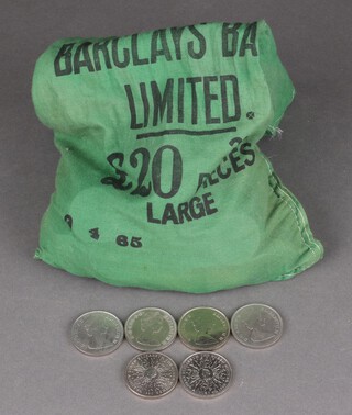 Approximately 170, 1980 Queen Mother 80th birthday commemorative crowns, loose 