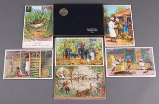 A collection of trade and advertising cards and postcards for Nectar Tea Company, Prices Candles and Scotts Emulsions, subjects to include Nectar The Story of Tea, Scotts Fishing and Prices War postcards