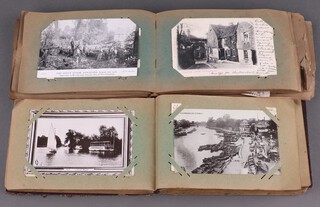 A collection of early 20th Century postcards circa 1900-1910 depicting landscapes and buildings around England and Scotland together with a collection related to Guildford and Handcross 