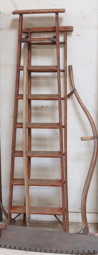 For decorative purposes only, a Slingsby 2 section wooden ladder 