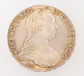 A silver Maria Theresa Thaler 1780 restrike 