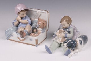 Two Lladro figure groups - Sweet Dreams 1535 and My Favourite Place 6795