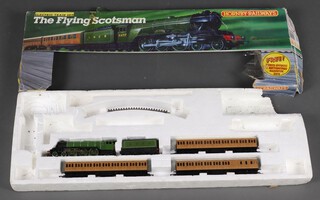A Hornby OO gauge electric train set R778 Flying Scotsman, boxed (no track of transformer) 