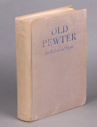Cotterell, Howard Herschel "Old Pewter, It's Makers and Marks" published by Tuttle