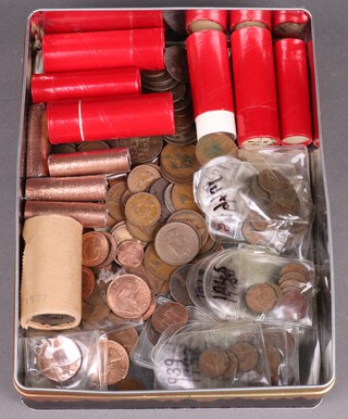 A collection of GB copper coinage 