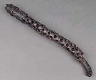 A barrel purportedly from a MG17 nose machine gun (reputedly shot down while on bomber escort duty by Sergeant Rolls, Royal Air Force, 72 Squadron Biggin Hill)