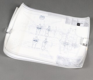Hasbro Europe, a collection of 1990's acetate technical drawing designs from 1996 for Sindy "Fairy" model 