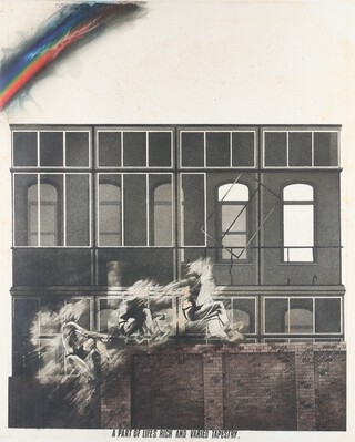 **Terry Wilson (British, b.1948), "A Part of Lifes Rich and Varied Tapestry", aquatint with mezzotint and hand-colouring on paper, signed and editioned 37/50 in pencil, 59cm x 48cm, within a black metal frame **Please note Artists Resale Rights may be payable upon this lot