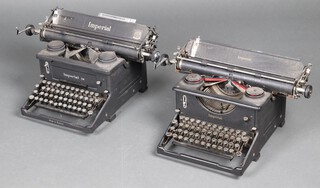 An Imperial 58 manual typewriter and 1 other 
