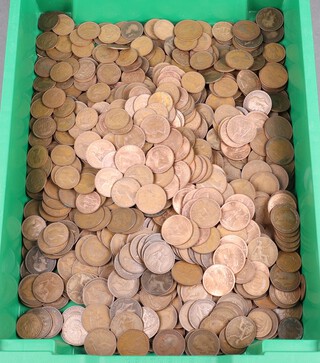 A collection of British copper coinage 