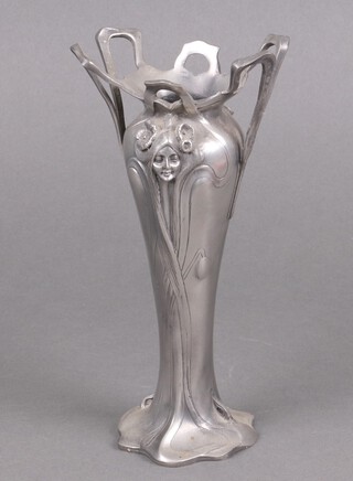 An Art Nouveau WMF style vase 22cm