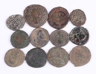A collection of 12 Roman drachm and tetradrachm 