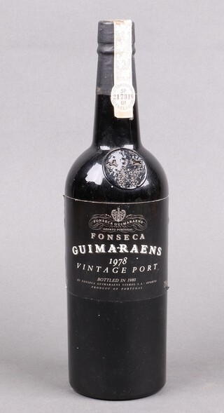 A bottle of 1978 Fonseca Guimaraens Vintage Port 
