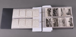 A binder of mainly complete sets of Senior Service cigarette cards to include "Sights of Britain" (3 series), "Holidays by the Sea", "Our Countryside", "Britain From the Air", "Coastwise Beautiful Scotland" and several sets of Nicholas Sarony "Links With the Past"  