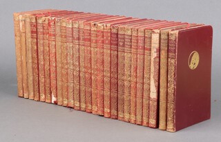 Kipling, Rudyard, (1865-1936), "The Works Pocket Editions" published 1917-1941, 25 volumes, 12mo., bound in red and gilt calf  