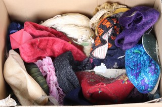 A collection of vintage hats 