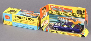 Corgi Toys, The Man From U.N.C.L.E. Thrush Buster diecast model 497, complete with box, insert, Waverly ring, instructions 