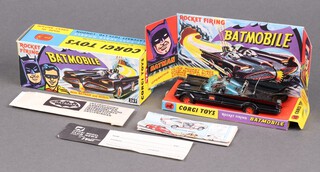 Corgi Toys, a Bat Mobile model 267, boxed and complete with insert, instructions (opened) and missiles  