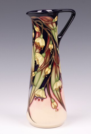 A Moorcroft  Collectors Club 2005 JU3 shape jug decorated flowers, 23cm 