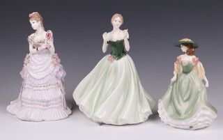 Two Royal Worcester limited edition figures - Keep Sake no.512/12500, Royal Presentation 5029/12500, together with a Royal Worcester figure - Hannah 