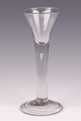 A Georgian ale glass 