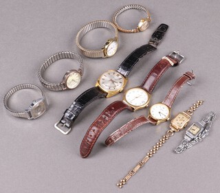 A lady's Avia wristwatch, a gentleman's Seiko wristwatch and 6 other wristwatches 