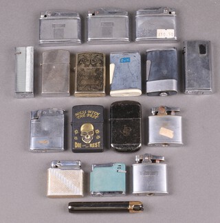 Three Mosda lighters, 6 Ronson lighters and other lighters 