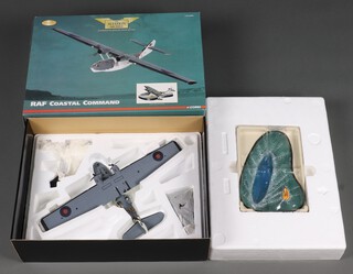A Corgi Aviation Archive model of The RAF Coastal Command PBY Catalina MK1 VA, 1:72 scale, boxed 