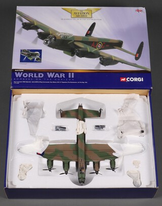 A Corgi Aviation Archive model of an Avro Lancaster MK3 Special 1:72 scale, boxed 