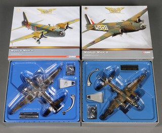 A pair of Corgi Aviation Archive models to include Vickers Wellington MkIII, Z1572 and a Vickers Wellington Mk.1A, 1:72 scale, boxed