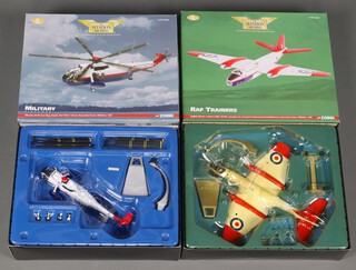 A pair of Corgi Aviation Archive models to include a Sikorsky SH-3D Sea King Helicopter and an English Electric Canberra B(I) 6, WT309,  1:72 scale, boxed