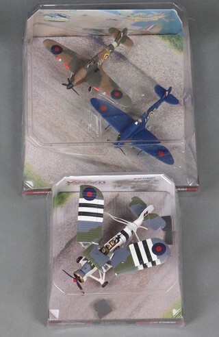 A collection of Corgi Aviation Archive models to include Merlins Over Malta and Fairey Swordfish MKII 