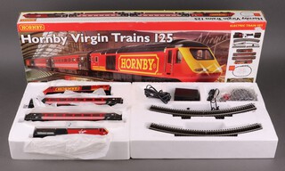 A Hornby Virgin Trains 125 OO gauge set, boxed 
