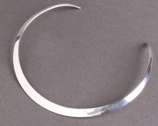 A 925 silver collar necklace 41g
