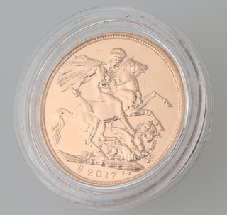 A gold proof sovereign 2017 