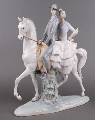 A Lladro porcelain figure, Andalusian 01004516 45cm h