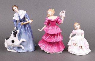 Three Royal Doulton figures - Amanda HN3632, Figure of The Year 1994 Jennifer HN3447 and a limited edition figure The Romance of Literature, Literary Heroins Jane Austen no.902/3500 
